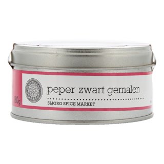 Zwarte peper gemalen Blik 80 gram