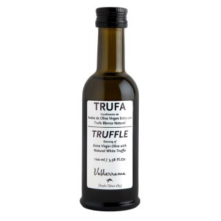 Kruiderij van olijfolie extra virgine met witte truffel Flesje 10 cl