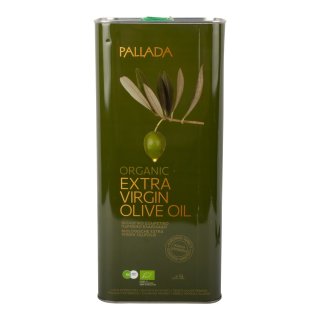 Olijfolie extra vierge BIO Blik 5 liter