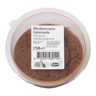 Mediterrane tapenade Bakje 150 gram
