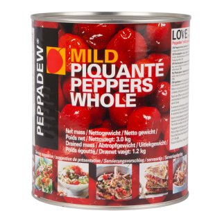 Peppadew zoete pikante pepers Blik 3 kilo