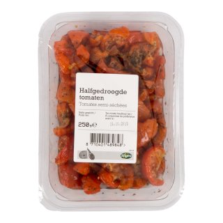 Tomaten halfgedroogd Bakje 250 gram