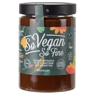 Hazelnootpasta, vegan Pot 600 gram