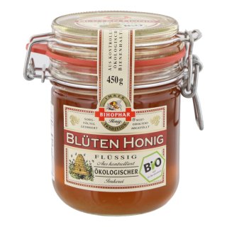 Eko honing bloesem vloeibaar, BIO Pot 450 gram