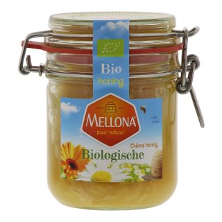 Eko honing bloesemcremé, BIO Pot 450 gram