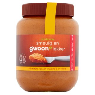 Pindakaas smeuïg Pot 850 gram