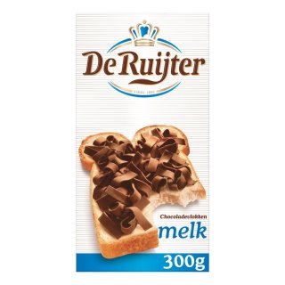 Chocolade vlokken melk 7 dozen x 300 gram