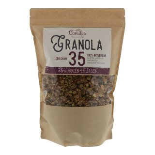 Granola 35% noten en zaden Zak 1 kilo