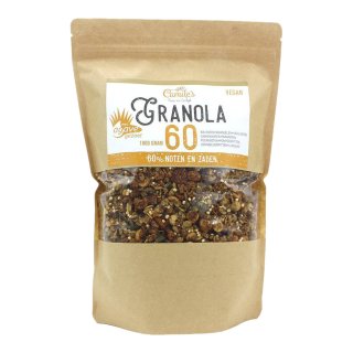 Granola 60% agave Zak 1 kilo