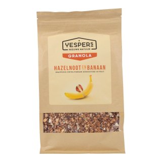 Granola hazelnoot banaan Stazak 1 kilo