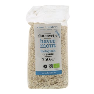 Havermout glutenvrij, BIO Zak 750 gram