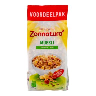 Muesli rijkgevuld, BIO Zak 650 gram
