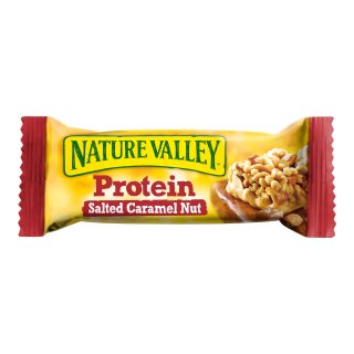 Nature Valley Karamelnoten gezoute protein 12 wikkels x 40 gram
