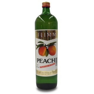 Flimm Likör Wodka mit Pfirsich 22% Vol. (1X1l Flasche)