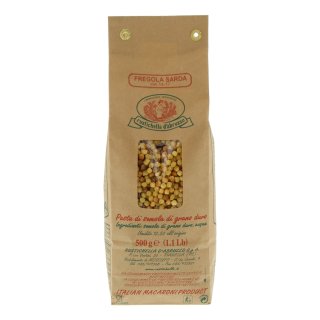 Trafilata al bronzo fregola sarda, pasta Zak 500 gram