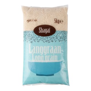 Rijst langgraan Zak 5 kilo