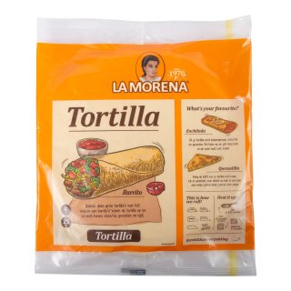 Tortilla naturel 8 x 20 cm Pak 370 gram