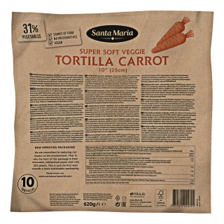 Tortilla wortel Zak 620 gram