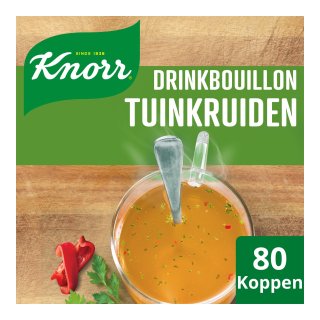 Drinkbouillon tuinkruiden 80 zak Pak 80 zakken
