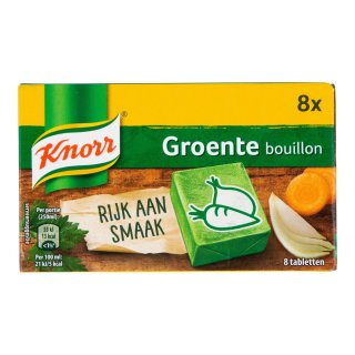 Groentebouillon tabletten 4 pakjes x 80 gram