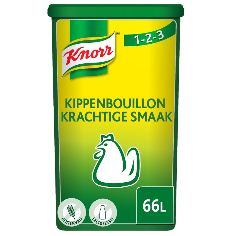 Kippenbouillon poeder, glutenvrij Bus 1 kilo