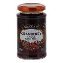 Cranberry saus met port Potje 235 gram