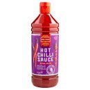 Chilisaus hot Fles 1 liter