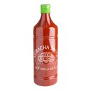 Chilisaus Sriracha hot Fles (1l Flasche)