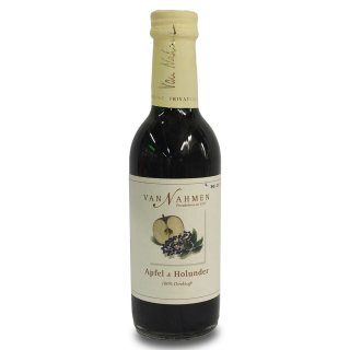 Van Nahmen Apfel-Holundersaft (0,25l Flasche)