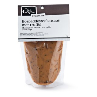 Klassieke saus Bospaddestoel met truffel Stazak 20 cl