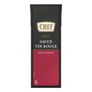 Rode wijnsaus Pak 1 liter