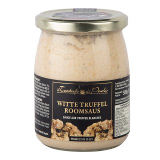 Roomsaus truffel wit Pot 500 gram