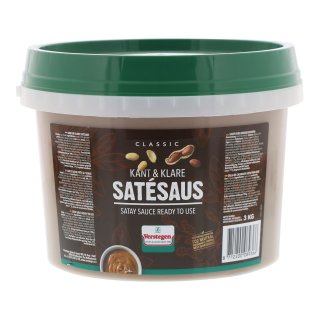 Satésaus kant en klaar Emmer 3 kilo