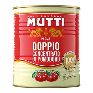 Tomatenpuree doppio concentrato di pomodoro 6 blikken x 880 gram