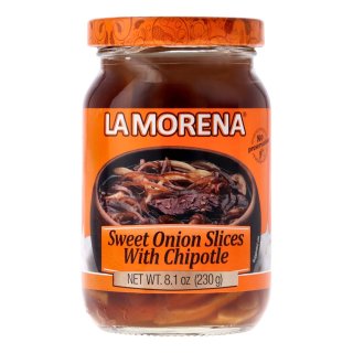 Sweet onion rings met chipotle Potje 230 gram