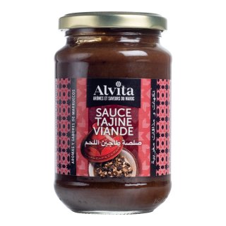 Tajine saus voor vlees Pot 330 gram