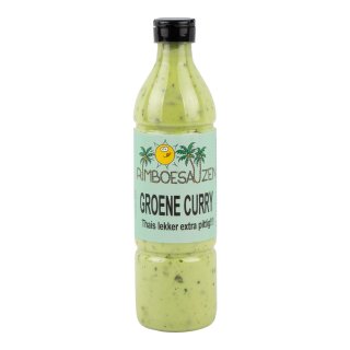 Thaise groene curry Flesje 50 cl