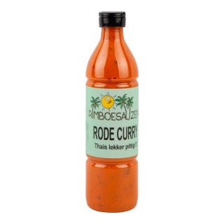 Thaise rode curry Flesje 50 cl