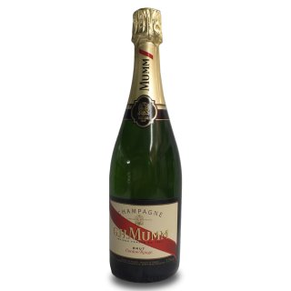 Champagner Mumm Cordon Rouge mit 12% Vol. (0,75l Flasche)