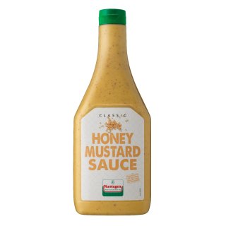 Honey mustard sauce Fles 87,5 cl