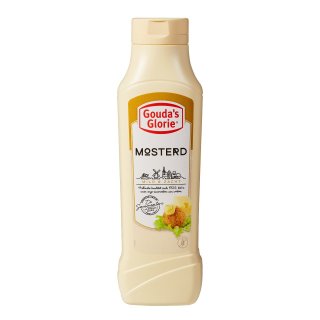 Mosterd knijpkanjer Fles 85 cl