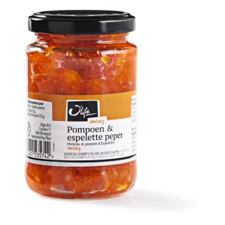 Pompoen espelette peper Pot 22,5 cl