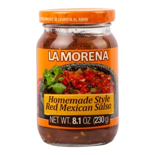 Red Mexican salsa homemade style Potje (230g Glas)
