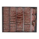 Geboorteoublies roze, witte chocolade Doos 2 kilo