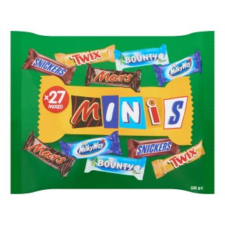 Candybars minimix Zak 535 gram