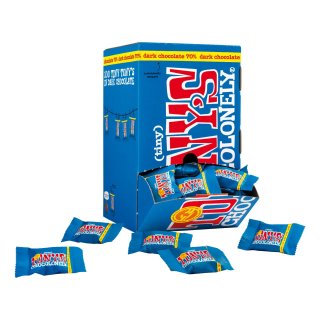 Chocolade tinys puur, FT doos 900 gram