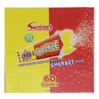 Snap crackle fruit flavour 60 stuks x 22 gram