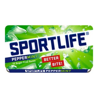 Kauwgom peppermint 24 pakjes x 18 gram