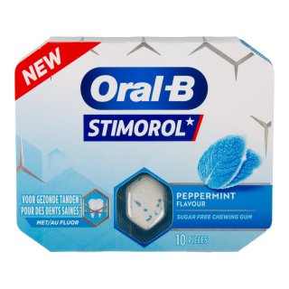Oral-B Peppermint Kauwgom 12 pakjes x 17 gram