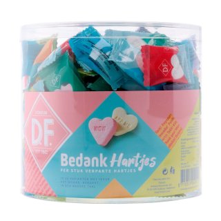 Bedankhartjes Silo 200 stuks x 2,5 gram